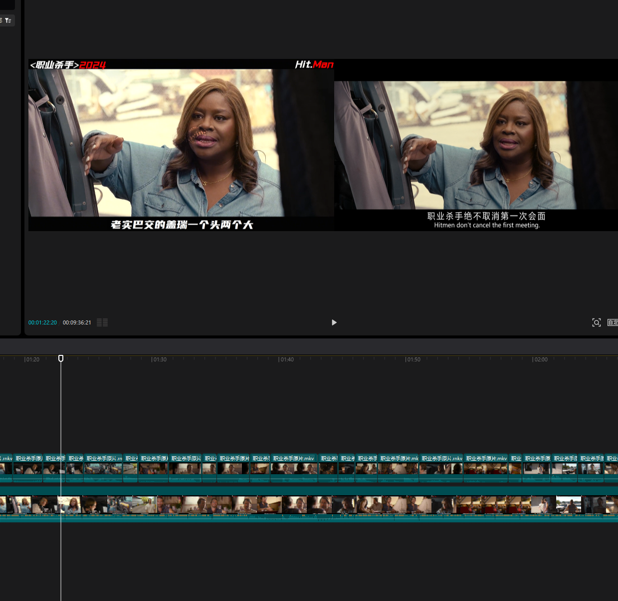 视频片段匹配原片软件-快速匹配相同视频片段-画面自动匹配原片-片段自动找原片工具--青柠剪吧